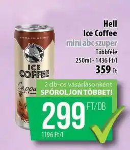 Coop HELL Ice Coffee ajánlat
