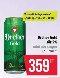 Coop Dreher Gold ajánlat