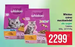 Coop Whiskas száraz macskaeledel ajánlat