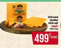 Coop Irish Land cheddar vörös sajt ajánlat
