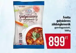 Coop Fevita gulyásleves zöldségkeverék ajánlat