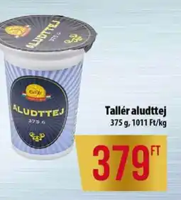 Coop Tallér aludttej ajánlat