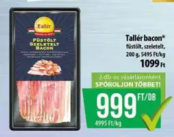 Coop Tallér bacon ajánlat