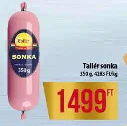 Coop Tallér sonka ajánlat