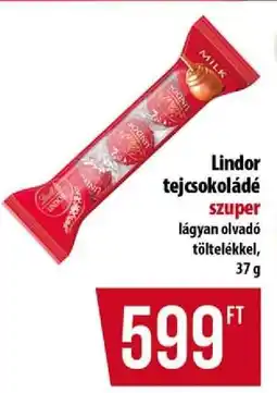 Coop Lindor tejcsokoládé ajánlat