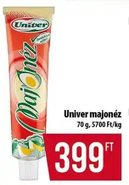 Coop UNIVER﻿﻿ Majonéz ajánlat