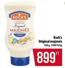 Coop KOCH’S ORIGINAL MAJONÉZ ajánlat