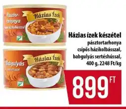 Coop Házi ízek készétel ajánlat