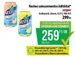 Coop Nestea szénsavmentes üdítőital ajánlat