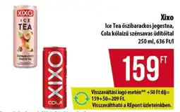 Coop Xixo Ice Tea és Cola ajánlat