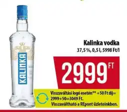 Coop Kalinka vodka ajánlat