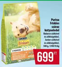 Coop Purina Friskies Száraz Kutyaeledel ajánlat