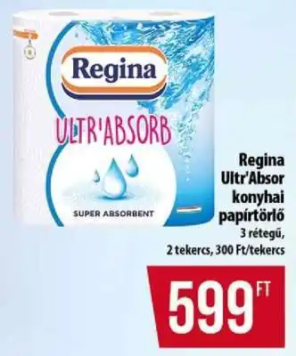 Coop Regina Ultr'Absorb konyhai papírtörlő ajánlat