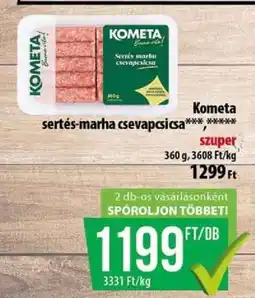 Coop KOMETA Sertés-Marha Csevapcsicsa ajánlat
