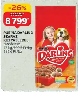 Auchan Purina Darling Száraz Kutyaeledel ajánlat