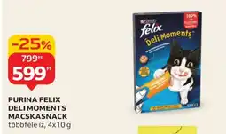 Auchan PURINA FELIX DELIMOMENTS MACSKASNACK ajánlat