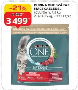 Auchan Purina ONE Száraz Macskaeledel ajánlat