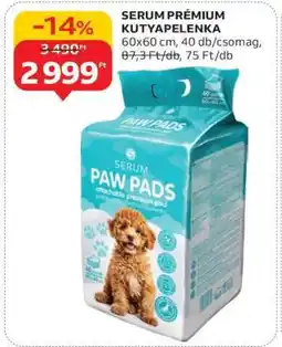 Auchan SERUM PRÉMIUM KUTYAPELENKA ajánlat