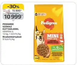 Auchan PEDIGREE SZÁRAZ KUTYAELDEL ajánlat