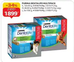 Auchan PURINA DENTALIFE MULTIPACK ajánlat