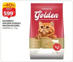 Auchan NashiDay Golden Száraz Macskaeledel ajánlat