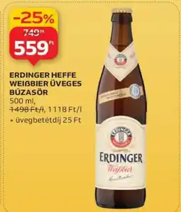 Auchan ERDINGER HEFFE WEIßBIER ÜVEGES BÚZASÖR ajánlat