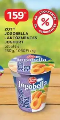 Auchan Zott Jogobella Laktózmentes Joghurt ajánlat