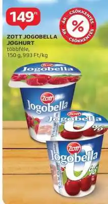 Auchan Zott Jogobella Joghurt ajánlat