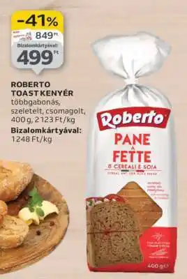 Auchan ROBERTO TOAST KENYÉR ajánlat