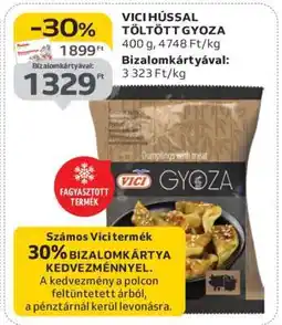 Auchan VICI HÚSSAL TÖLTÖTT GYOZA ajánlat