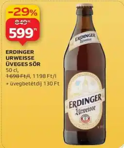 Auchan ERDINGER URWEISSE ÜVEGES SÖR ajánlat