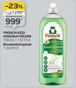 Auchan Frosch Kézi Mosogatószer ajánlat