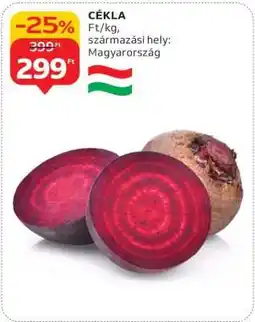 Auchan Cékla ajánlat