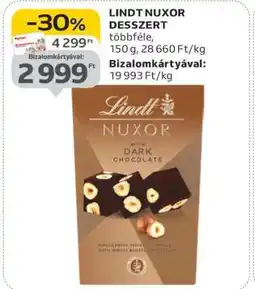 Auchan Lindt Nuxor Desszert ajánlat
