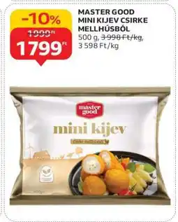 Auchan MASTER GOOD MINI KIJEV CSIRKE MELLHÚSBÓL ajánlat