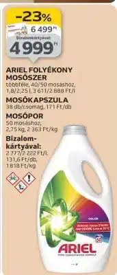 Auchan ARIEL Folyékony mosószer ajánlat