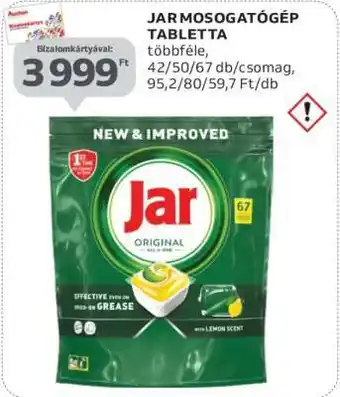 Auchan Jar Mosogatógép-tabletta ajánlat