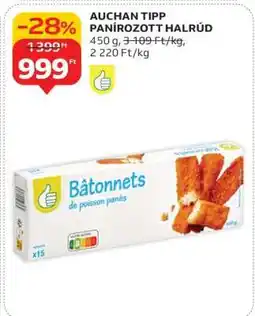Auchan AUCHAN TIPP PANÍROZOTT HALRÚD ajánlat