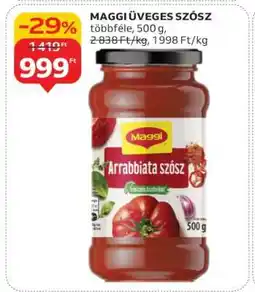 Auchan Maggi üveges szósz ajánlat