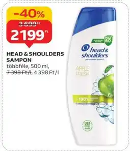 Auchan HEAD & SHOULDERS Sampon ajánlat