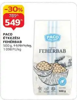 Auchan PACO ÉTKEZÉSI FEHÉRBAB ajánlat