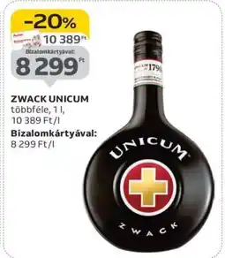 Auchan Zwack Unicum ajánlat