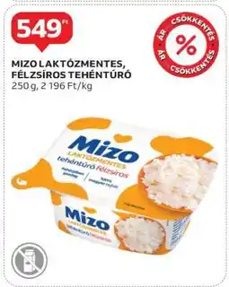Auchan Mizo Laktózmentes, Félzsíros Tehéntúró ajánlat