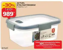 Auchan ACTUEL ÉTELTARTÓDOBOZ ajánlat