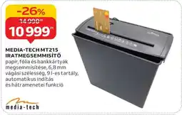 Auchan MEDIA-TECH MT215 IRATMEGSEMMISÍTŐ ajánlat