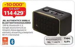 Auchan JBL Authentics 300BLK Bluetooth Hangszóró ajánlat