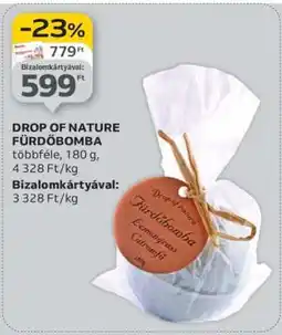 Auchan DROP OF NATURE FÜRDŐBOMBA ajánlat