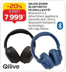 Auchan QILIVE Q1009 BLUETOOTH FEJHALLGATÓ ajánlat