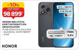 Auchan HONOR 400 LITE 5G KÁRTYAFÜGGETLEN OKOSTELEFON ajánlat