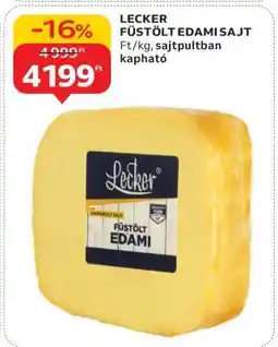 Auchan Lecker Füstölt Edami Sajt ajánlat